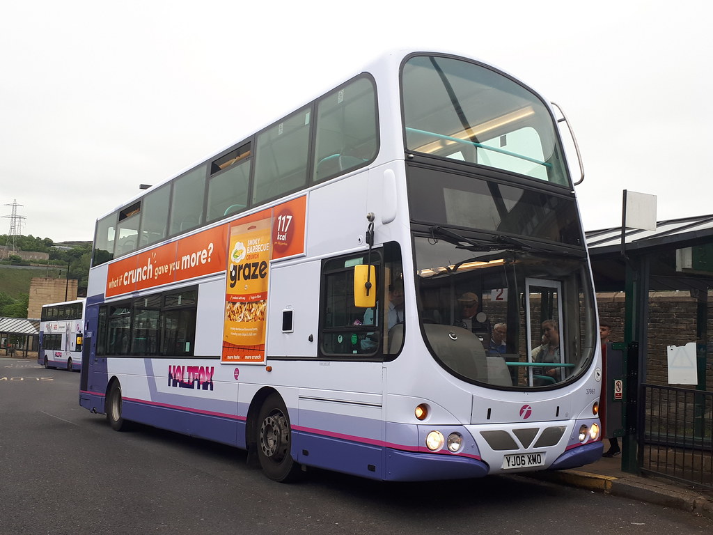 First Halifax Volvo B7TL Wright Gemini YJ06 XMO 37061 Flickr