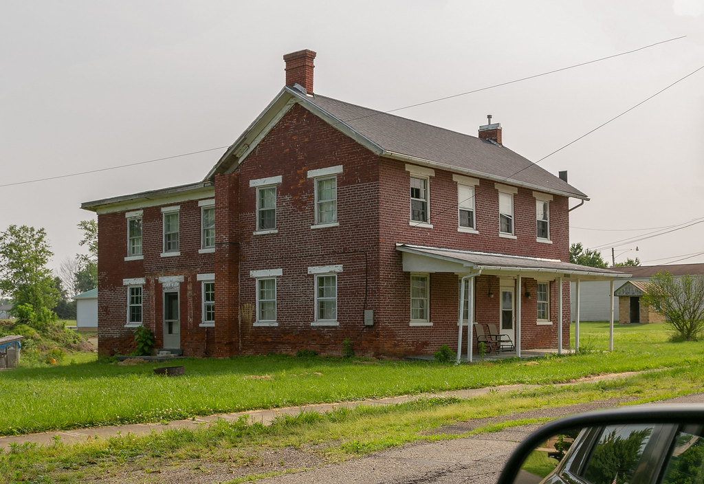 Simon Stout House (?) — Stoutsville, Ohio Christopher Riley Flickr