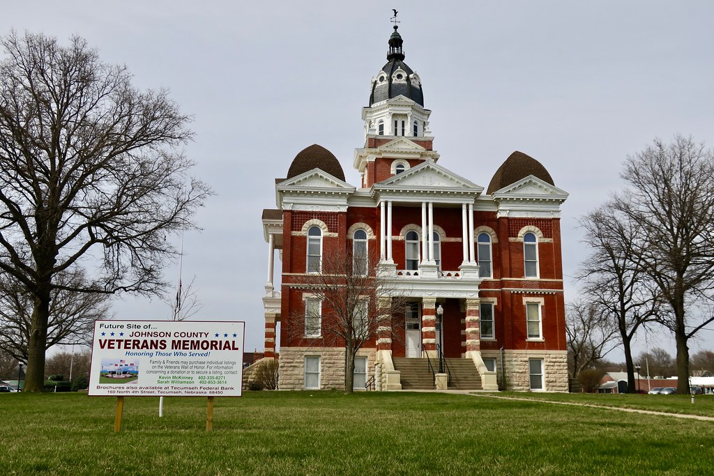Johnson County Courthouse, Tecumseh, NE Johnson County Cou… Flickr