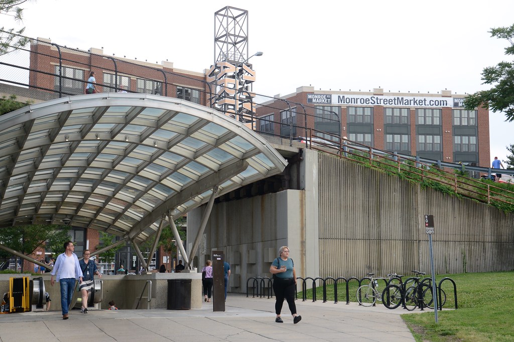 Brookland Metro Entrance to the Brookland Metro Station, b… Flickr