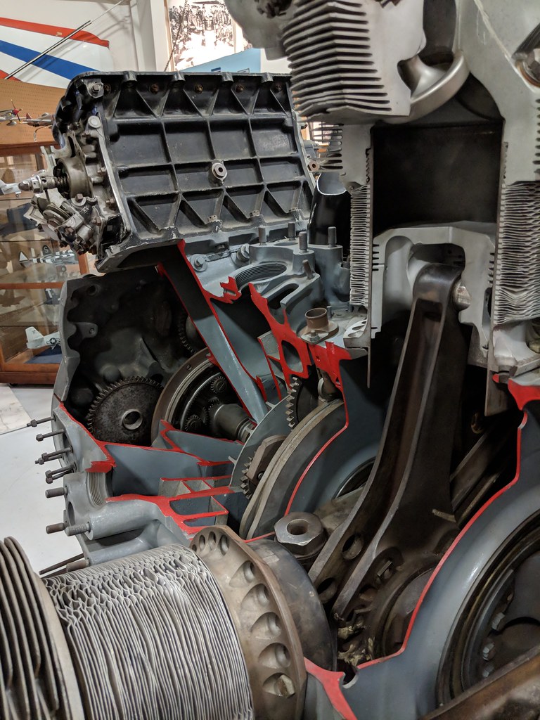 Wright R-3350 Duplex Cyclone radial engine | Used in the B-2… | Flickr