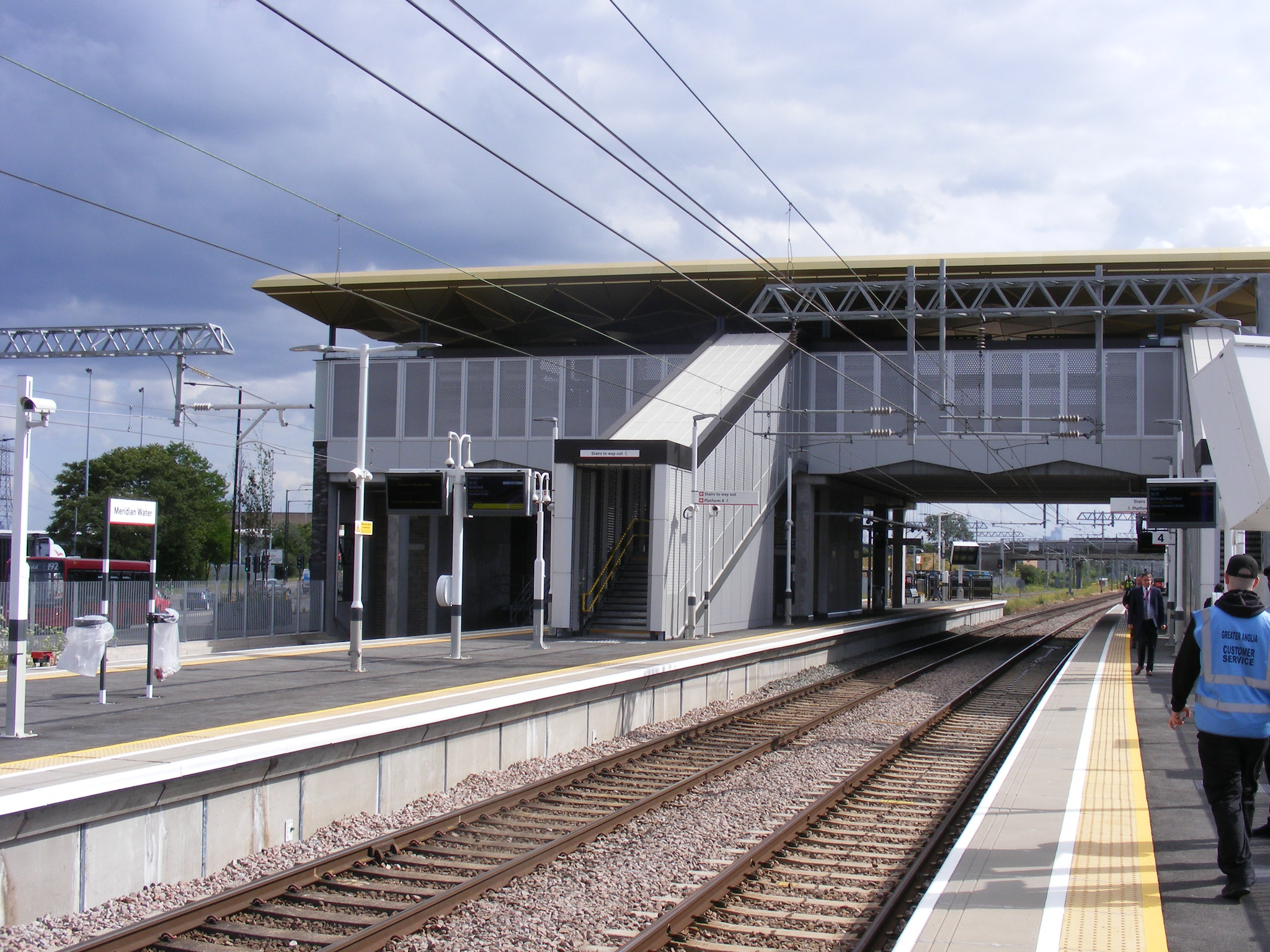 All sizes Meridian Water railway station Flickr Photo Sharing!