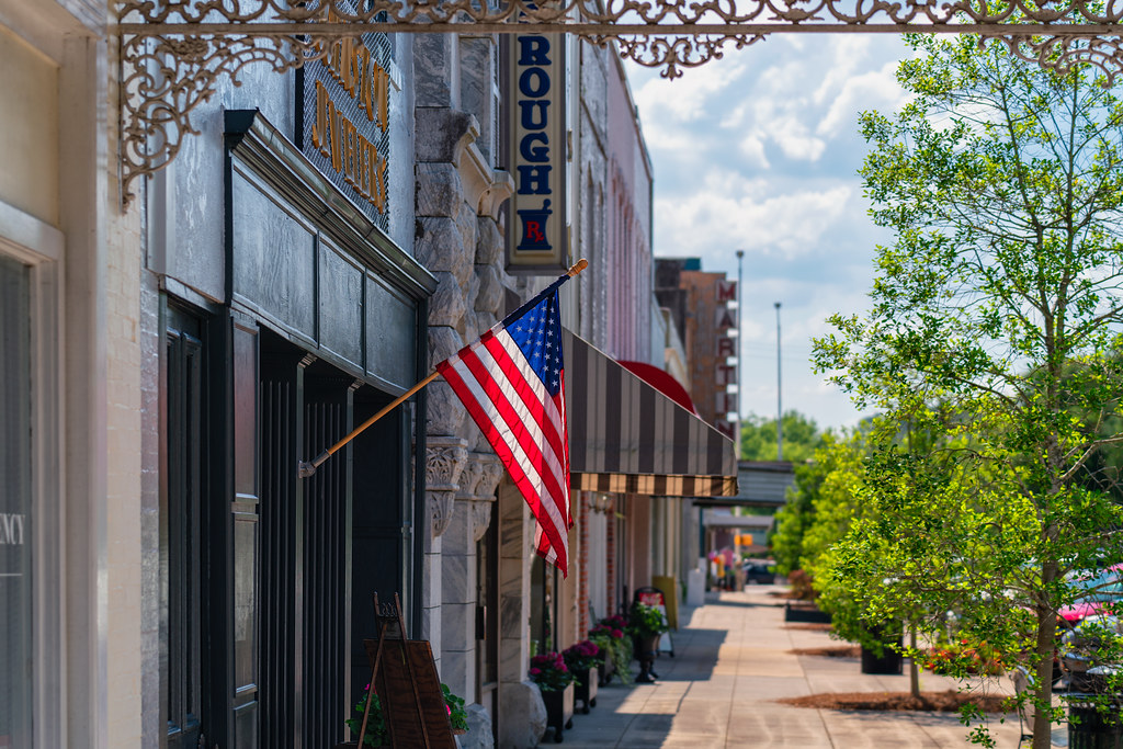 Main Street Summer Downtown Eufaula, Alabama. David Arbogast Flickr