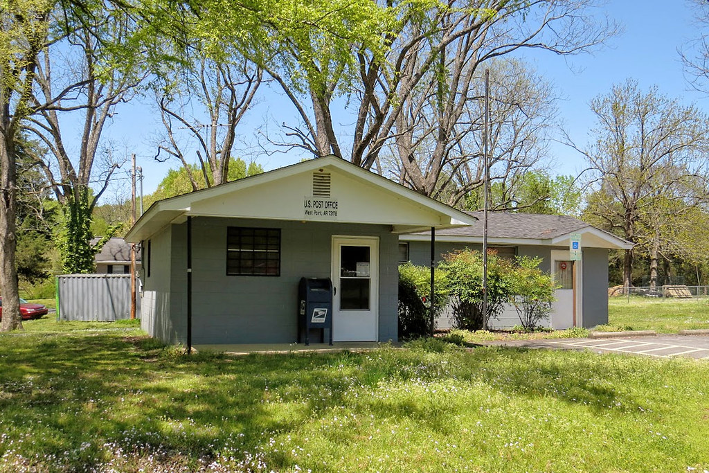 West Point, AR post office White County. Photo by E Kalish… Flickr