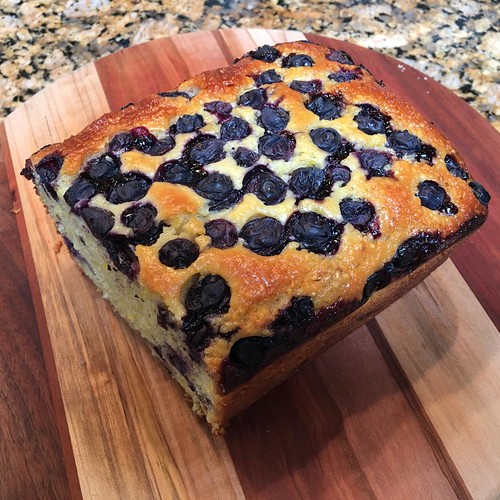 Blueberry, polenta & olive oil coffee cake Green Valley Boys Flickr