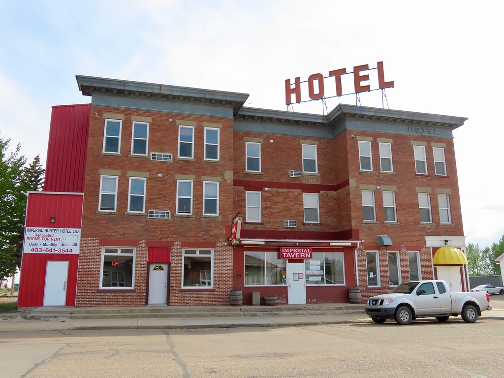 3655144 Imperial Hunter Hotel, Bassano, Alberta. Built 1… Flickr