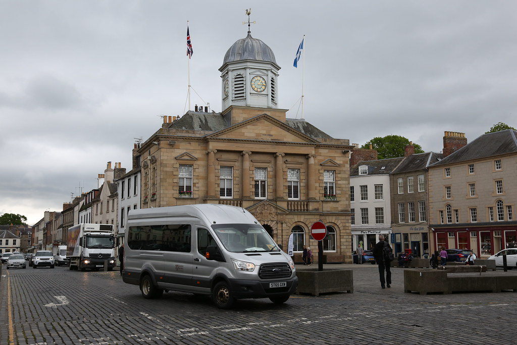 Scottish Borders Council (SB Buses) ST65GXW at Kelso Flickr