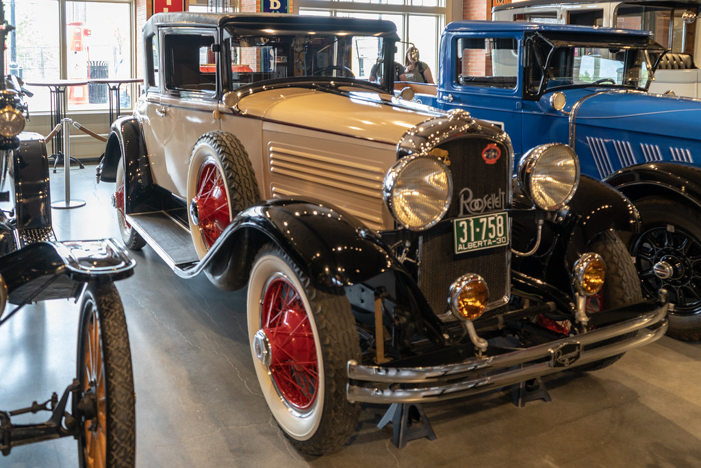 1930 Marmon Roosevelt These vehicles were all on display i… Flickr