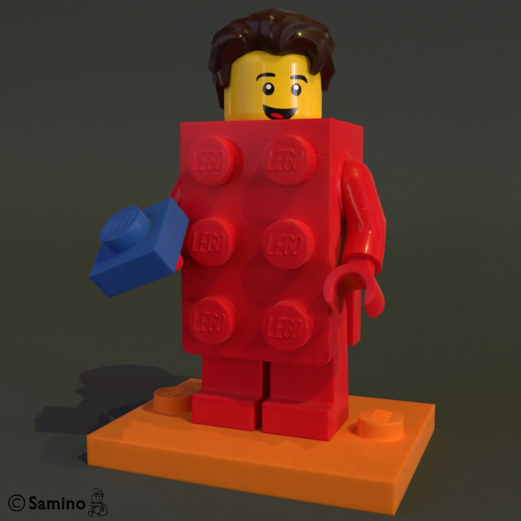 Brick Boy Rendering Signature Flickr