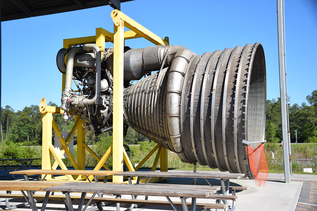 F-1 rocket engine | Infinity Science Center Pearlington, MS … | Flickr
