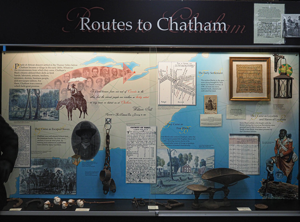 Routes to Chatham at ChathamKent Black History Museum John Strung