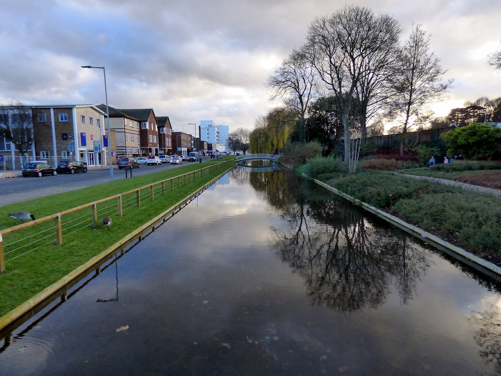 River Gade, Hemel Hempstead River Gade, Jellicoe Water Gar… Flickr