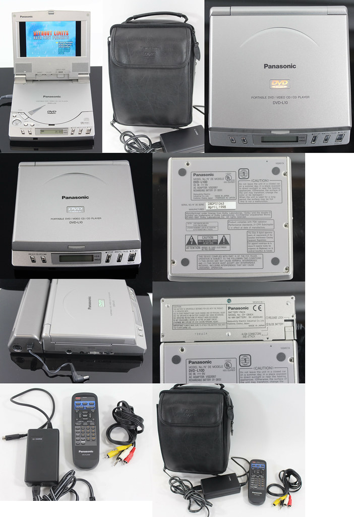 Panasonic DVDL10 portable DVD player Ryan Smith Flickr