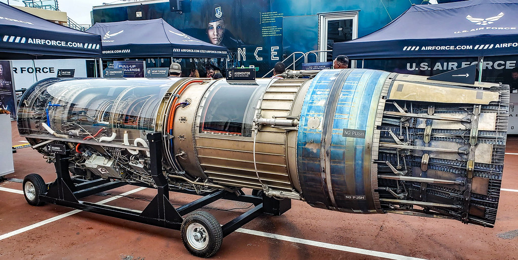 Pratt & Whitney F100 | The Pratt & Whitney F100 is an afterb… | Flickr