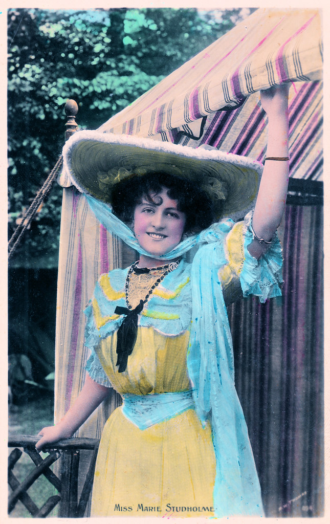 Miss Marie Studholme Prior to 1904. And a Notorious Bawdy … Flickr