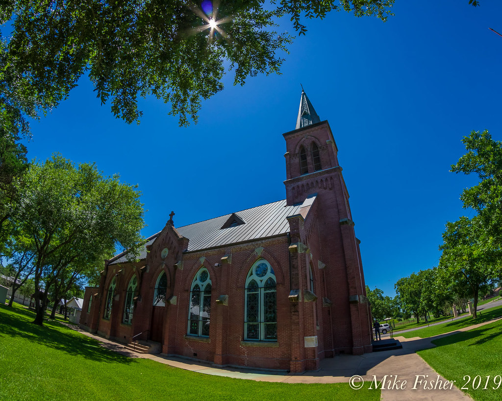 High Hill Painted Church 1 Fisheye view of one of the famo… Flickr