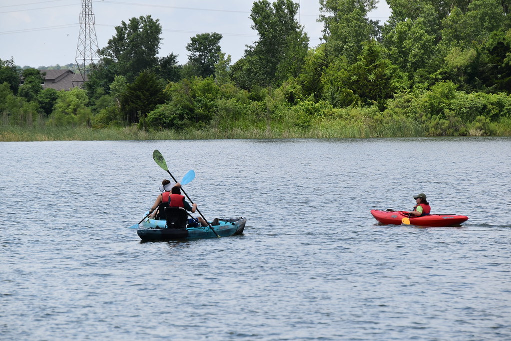 Kayak Demo Kayak Demo Day at Crystal Lake with OKC Kayak Andrew