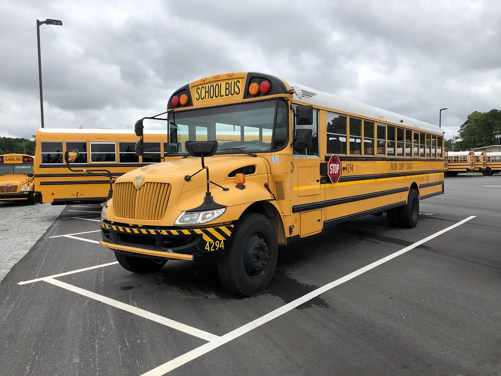 Fulton County Schools, Ga 2012 IC CE MaxxForce DT Peach Buses Flickr