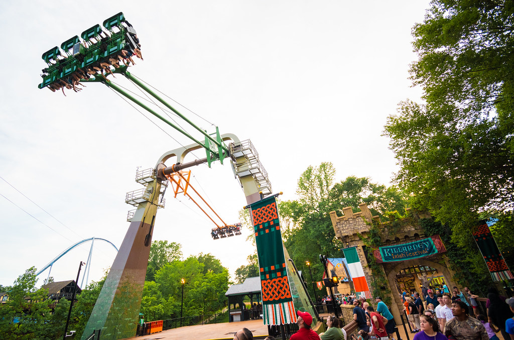 Finnegan's Flyer Busch Gardens Williamsburg zachclarke