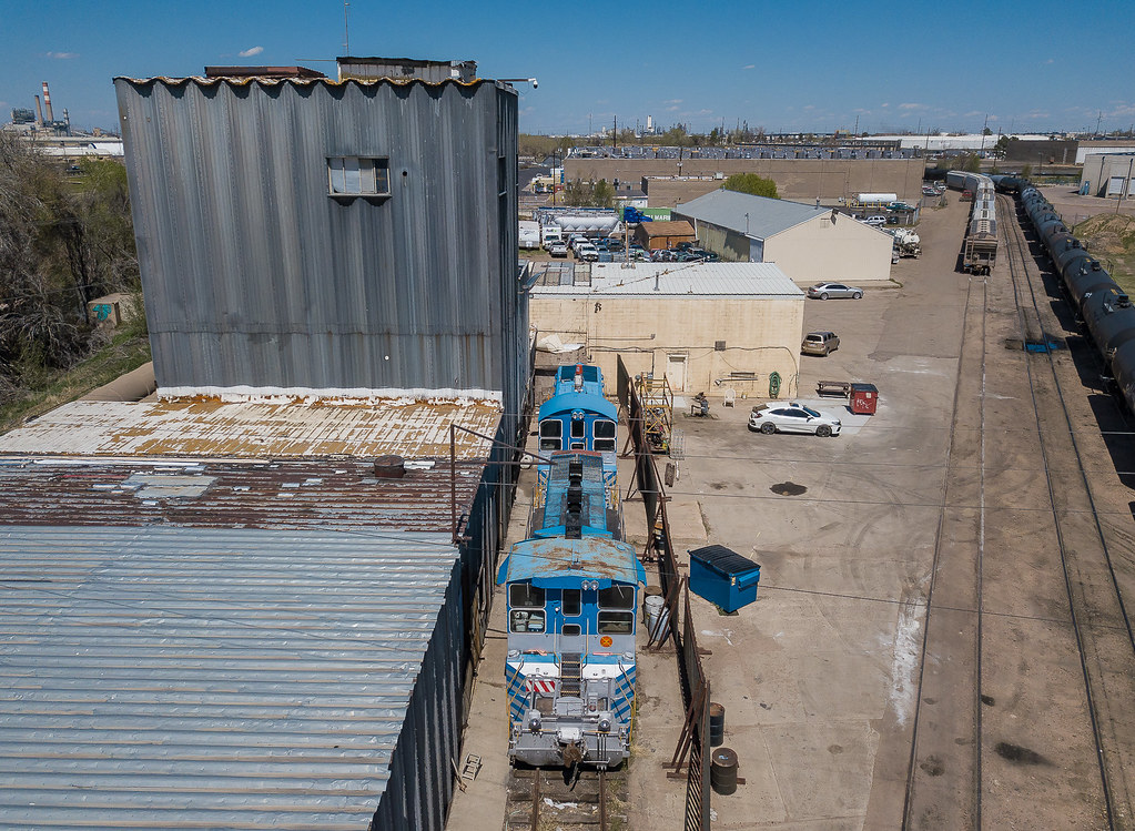 Denver Rock Island RR DRIR 1083 (SW1500) Stockyards Denver… Flickr