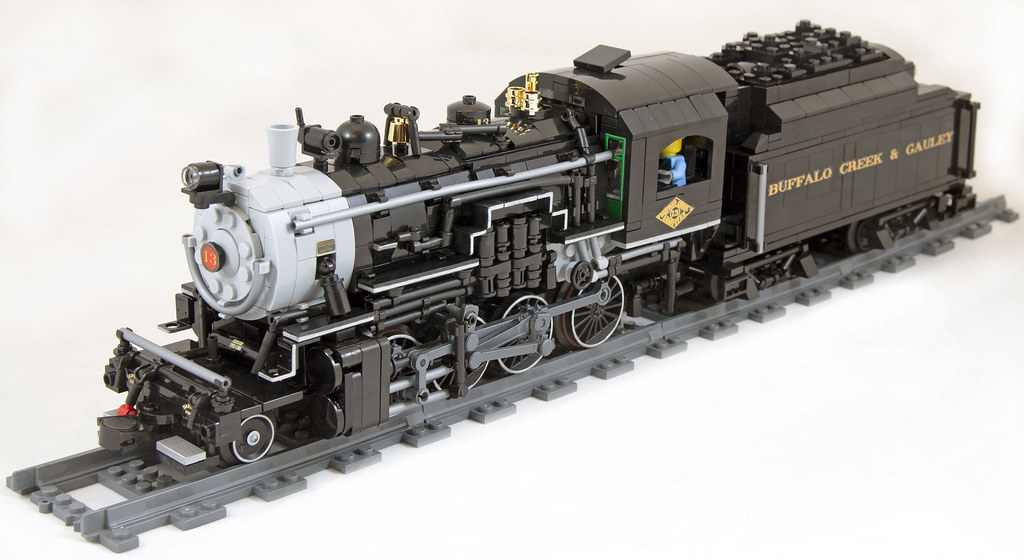 Buffalo Creek & Gauley 280 13 Fireman's side front, 3/4… Flickr