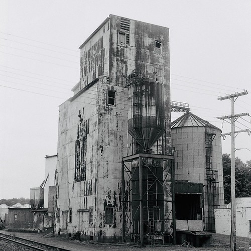 Grain Elevator New Carlisle IN Canon EOS1n 50 mm 1.4 Koda… Flickr