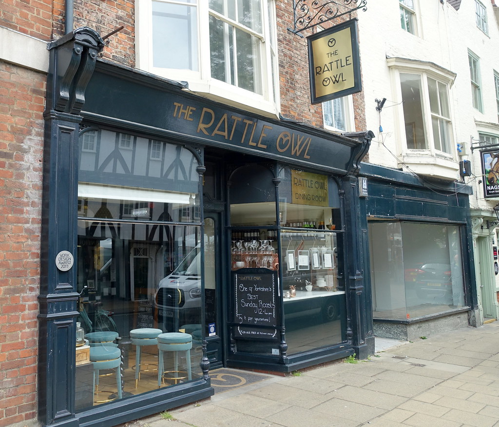 The Rattle Owl restaurant, York The Rattle Owl is an indep… Flickr