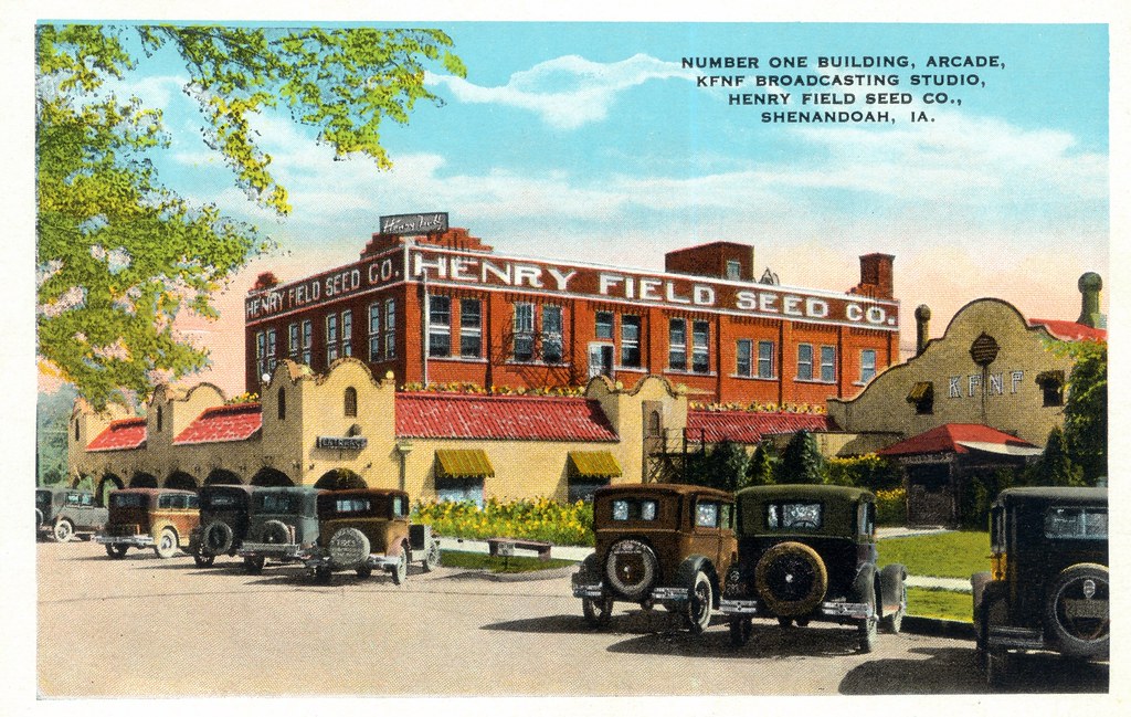 Shenandoah, Iowa, Henry Field Seed Company, KFNF Broadcast… Flickr