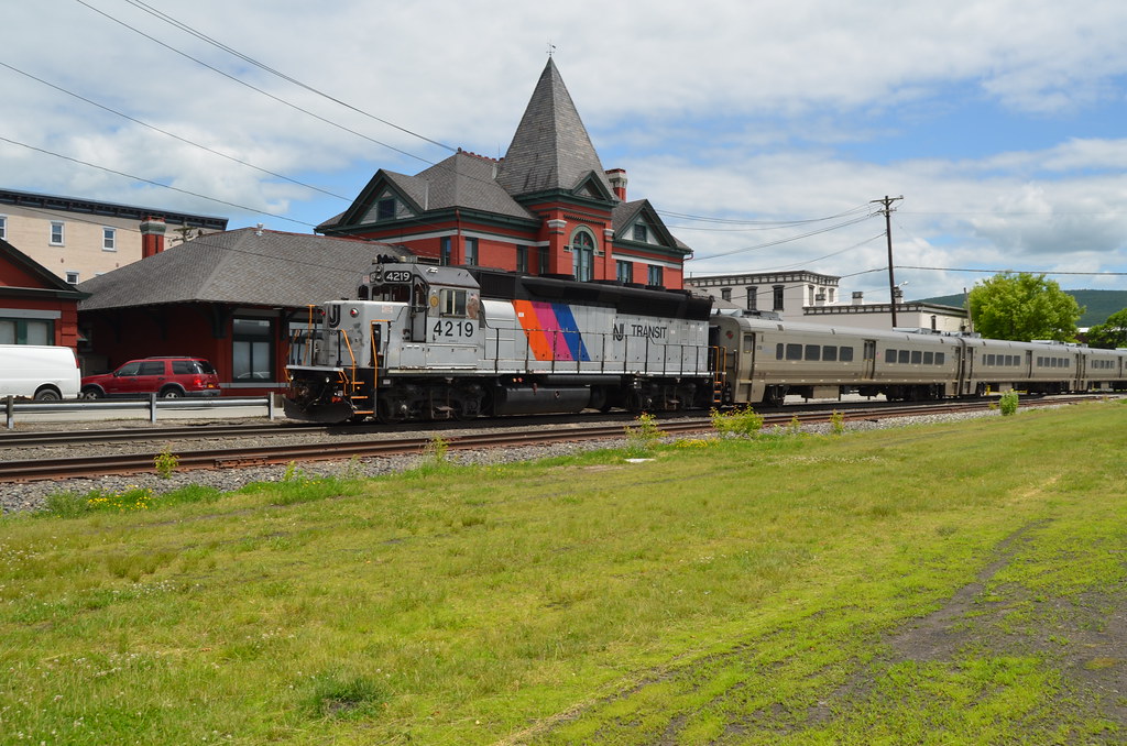 Port Jervis Station The Erie Railroad based it's Delaware … Flickr