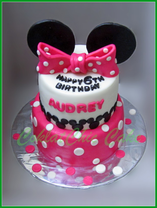 Kue Ulang Tahun Tema Minnie Mouse Berbagai Kue
