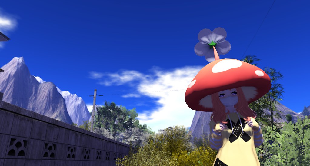 Blue sky! Bunny doll Flickr