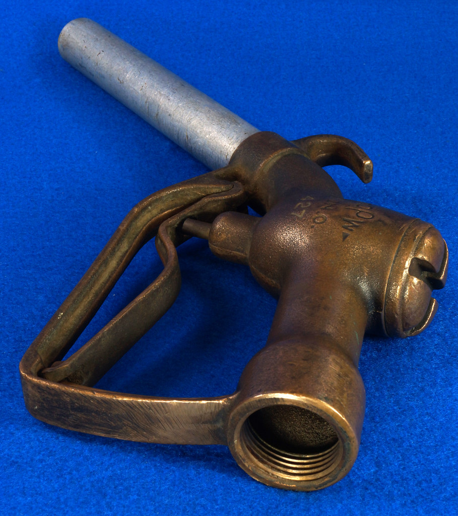 RD28191 Antique 1910's OPW 427 Brass Gas Pump Nozzle with … Flickr
