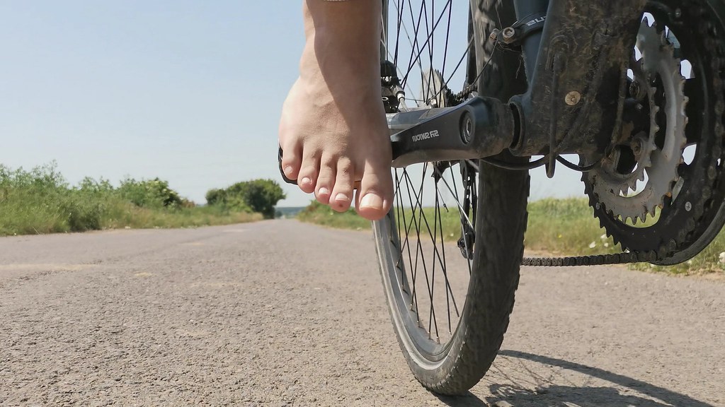 cycling feet capture from asmr video myfeetform Flickr
