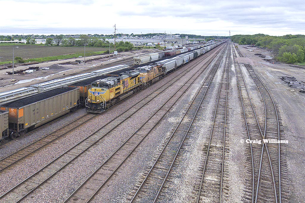 UP 8403 Westbound Beverly Yard IA Beverly Yard was built i… Flickr