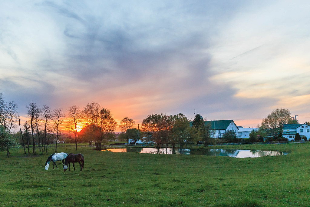 Sunset in Newmanstown PA lisa765 Flickr