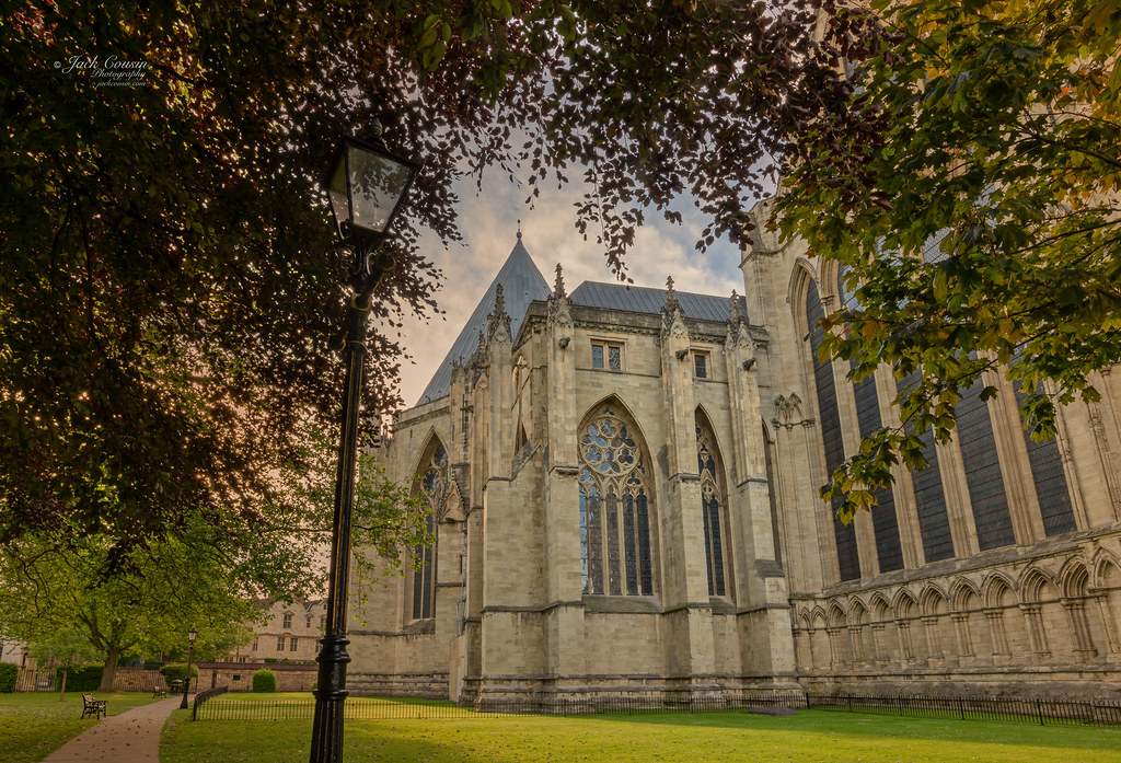 York Minster and gardens. North side of York Minster and g… Flickr