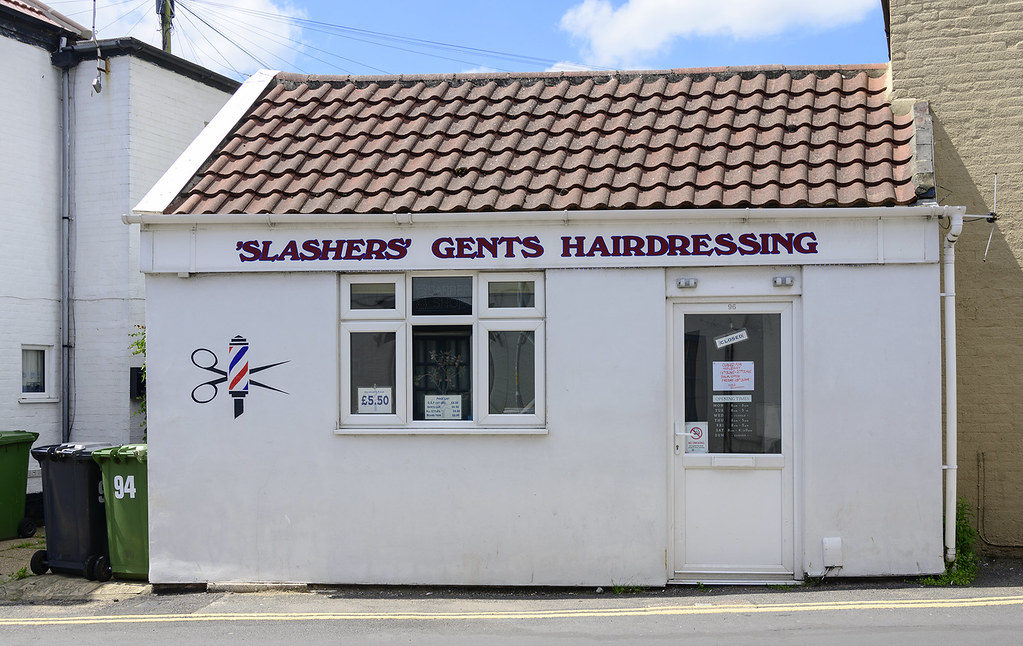 Slashers Gent's Hairdressing, Gorleston,UK Sorry gents but… Flickr