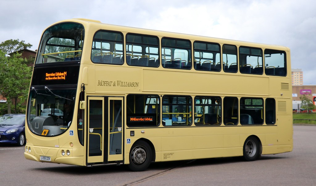 Moffat & Williamson LX06DZK in Glenrothes Bus Station work… Flickr