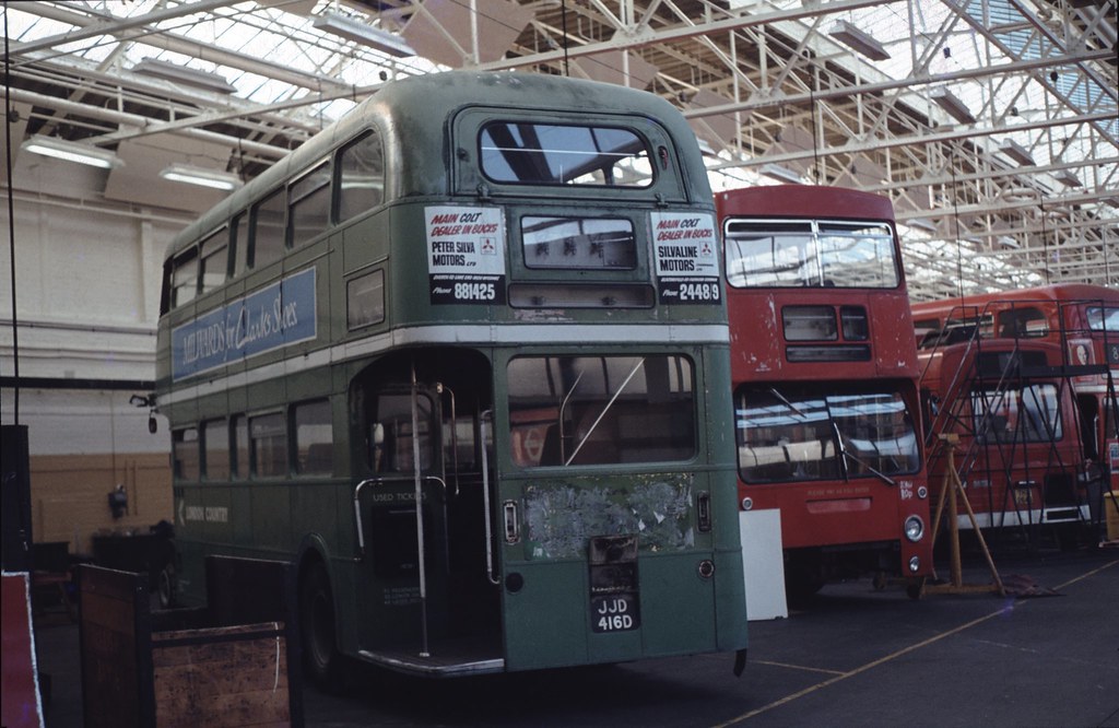 Aldenham Bus Overhaul Works The condition of the London Co… Flickr