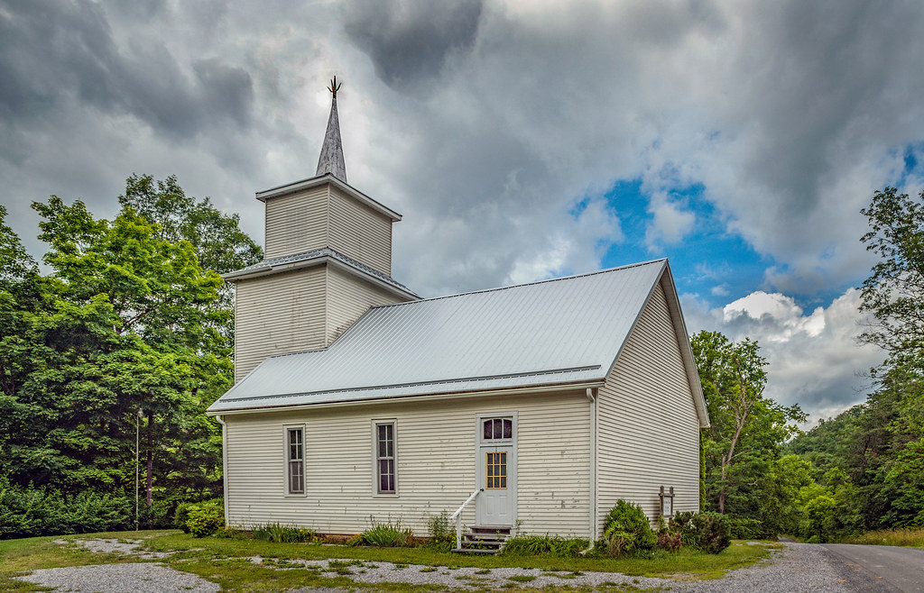 Creamery Church An old church, Monroe County, WV. Bob Bell Flickr