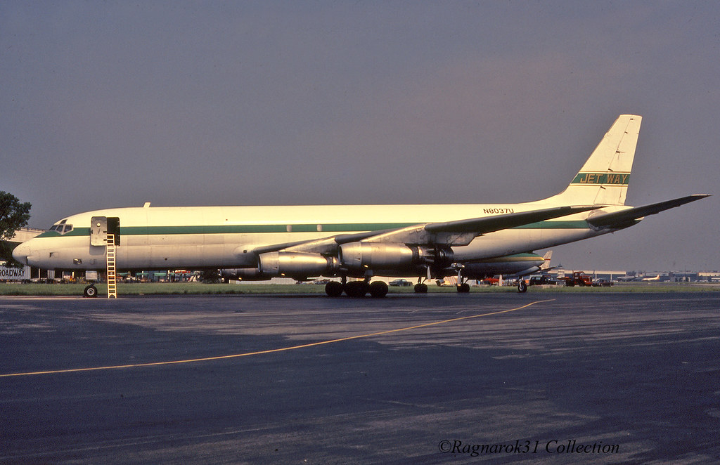 DC8_JetWay_N8037U Jet Way Inc. was a Cargo airlines establ… Flickr
