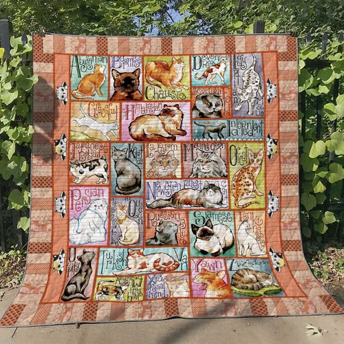 Cat Quilt & Blanket Limited! These unique design is exclus… Flickr
