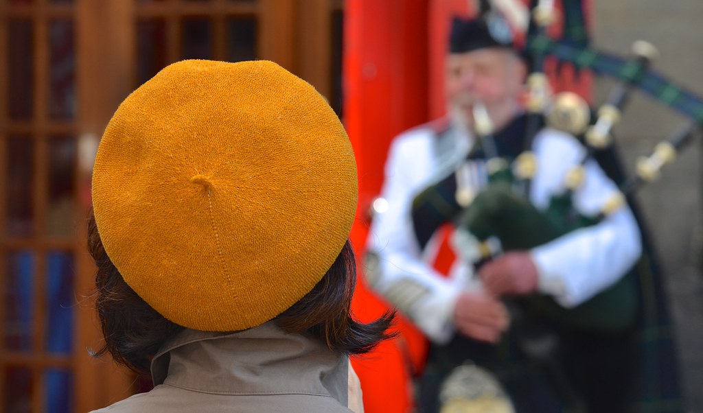 The Hat Taken in the Grassmarket area of Edinburgh, Scotla… Flickr