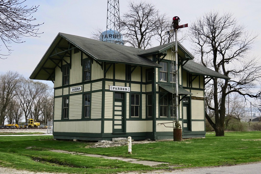 Train Depot, Farber, MO Former train depot in Farber, Miss… Flickr