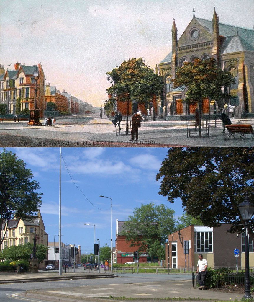 Mulgrave Street from Princes Avenue, Toxteth, 1900s and 20… Flickr
