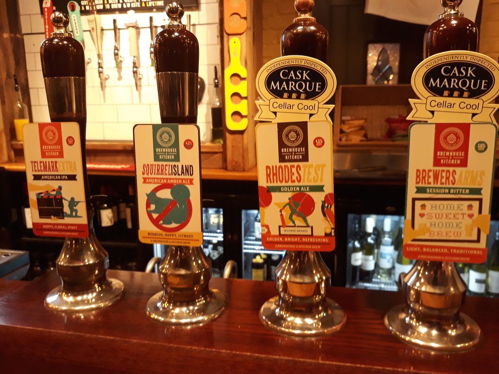 Poole Brewhouse & Kitchen Line Up Fine selection. Unfortun… Flickr