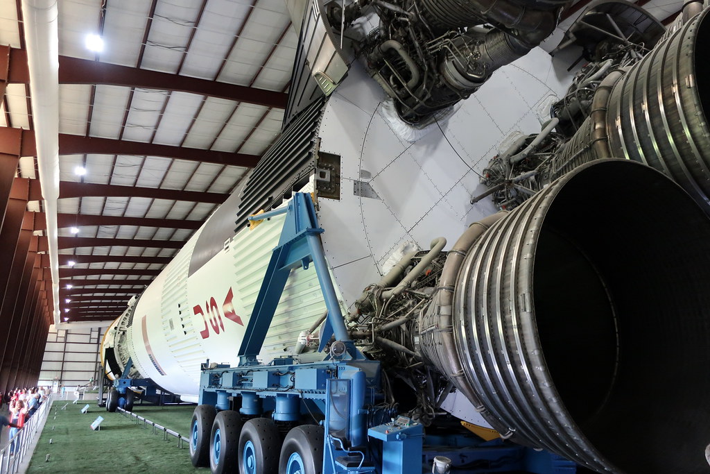 Houston Johnson Space Center Saturn V Rocket The Saturn… Flickr