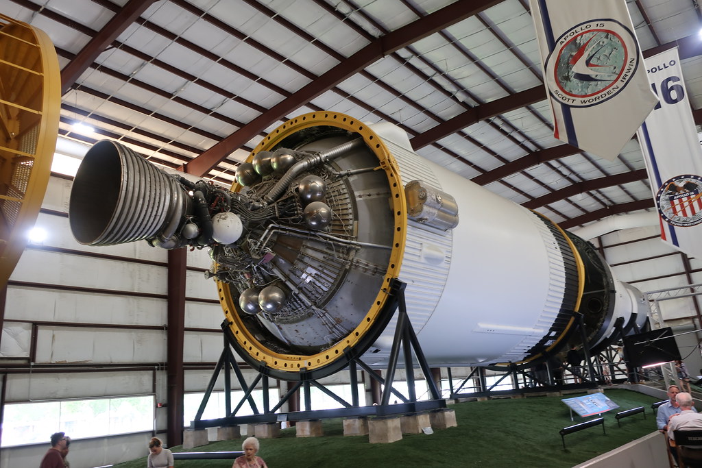 Houston Johnson Space Center Saturn V Rocket The Saturn… Flickr
