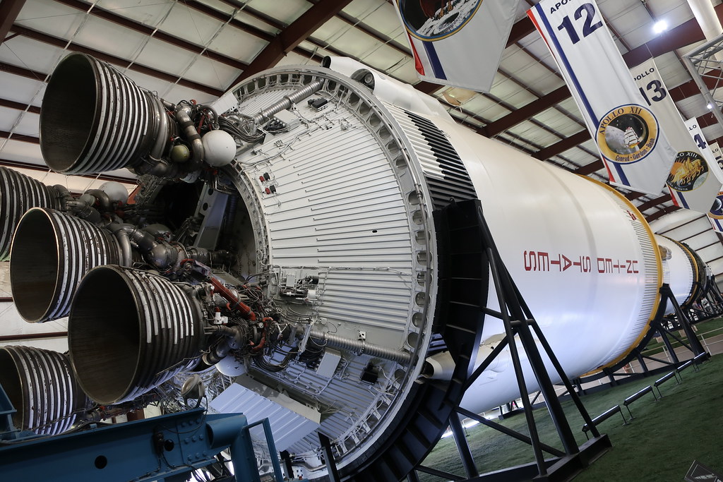 Houston Johnson Space Center Saturn V Rocket The Saturn… Flickr
