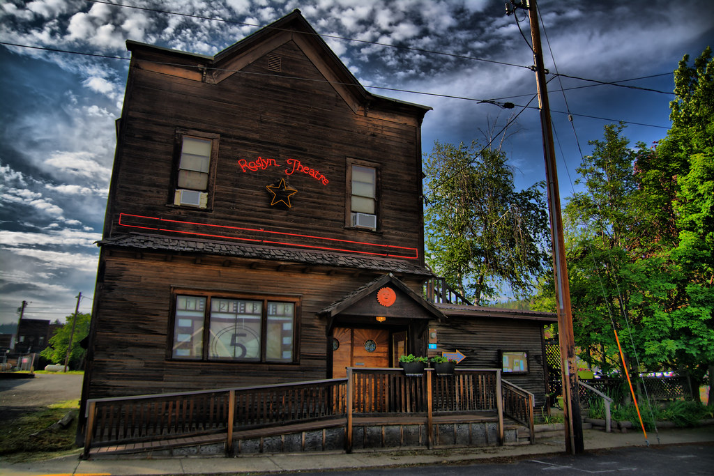 Roslyn Movie Theater Roslyn theater runs new release movie… Flickr